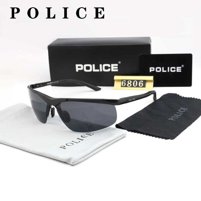 Polarized P6806 Sun Glass Men's Police Sunglasses Top Brand Designer Aaa+ Goggles Driving Glasses