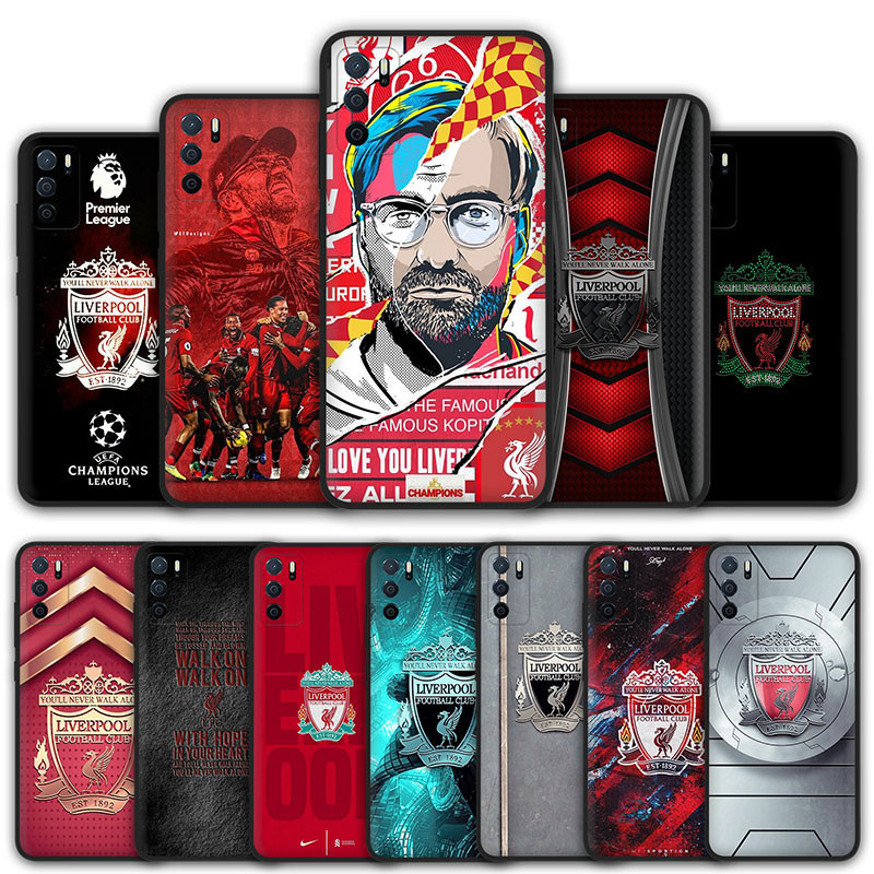 เคสซิลิโคนเคสโทรศัพท์ OPPO A18 A38 A58 A78 A98 A35 A53S A53 A32 F23 A1 741Y Liverpool FC