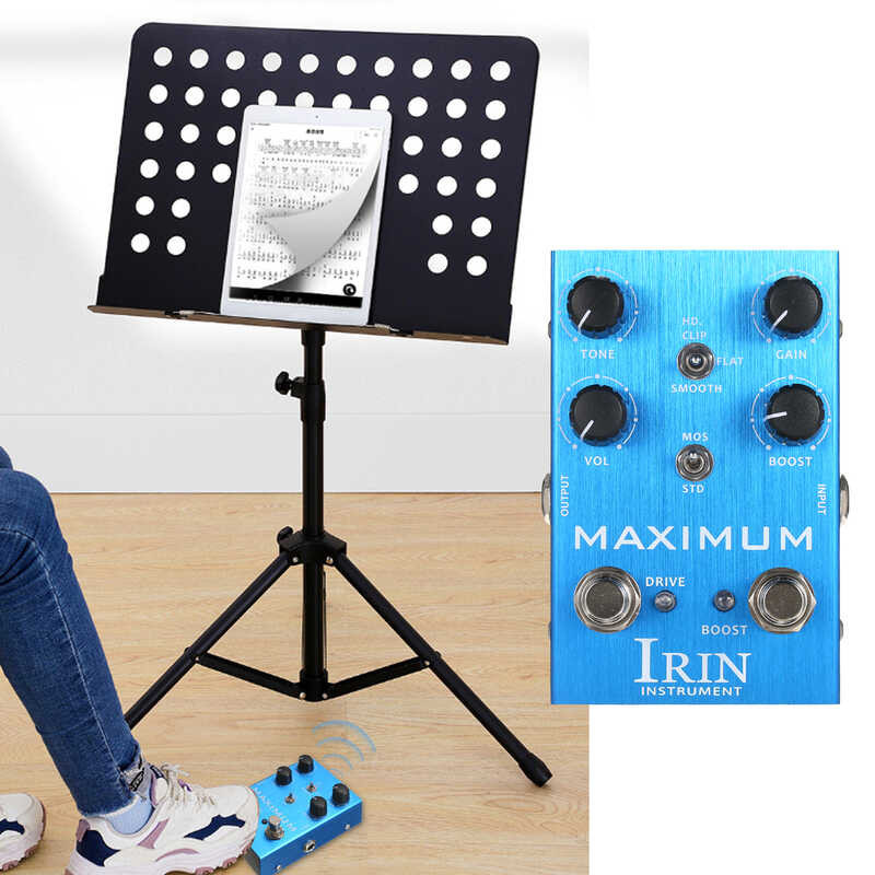 ➧ IRIN Overdrive Guitar 2 สวิตช์โหมดสลับโทนเสียง กำไร ระดับเส