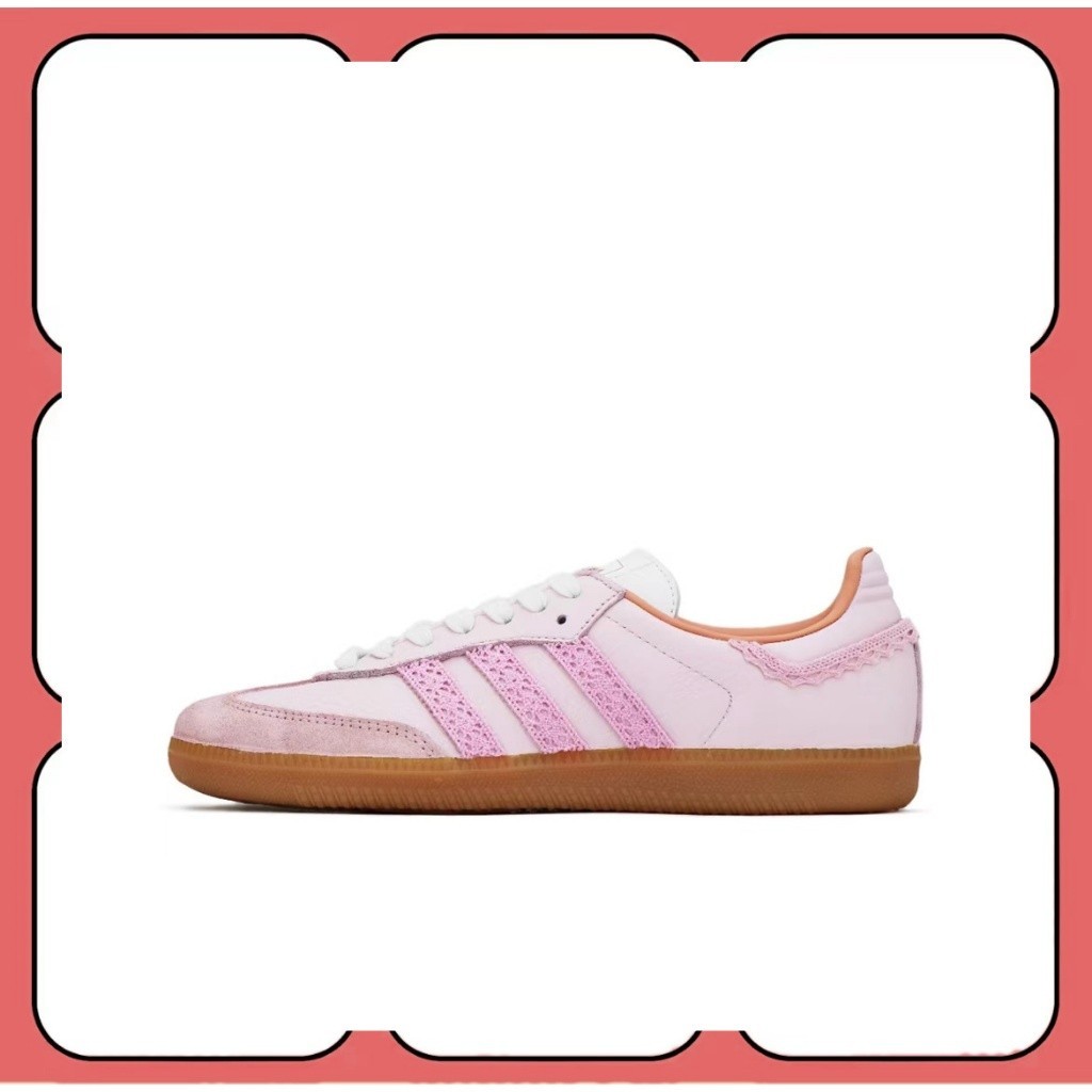 ฟิกเกอร์ adidas originals samba OG IG5932 Barbie pink Red, genuine order.