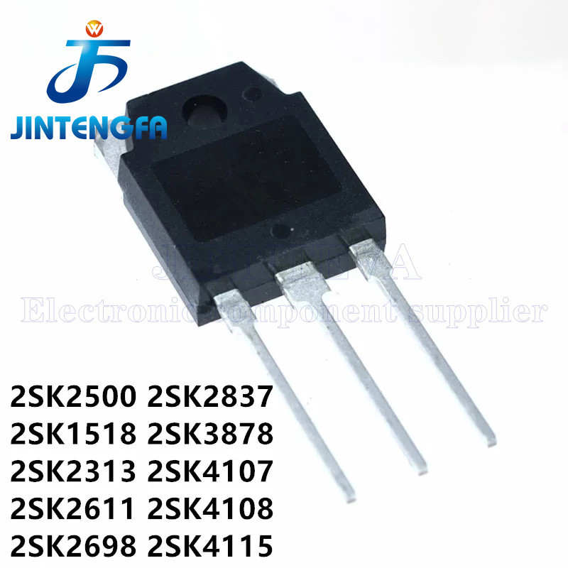 5PCS K2611 K3878 K4107 2SK2611 2SK3878 2SK4107 TO-3P SC-65 9A 900V N-channel MOSFET DIP ทรานซิสเตอร์
