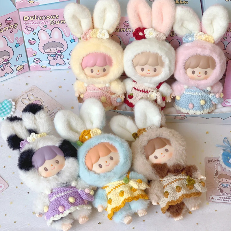 Series Vinyl Delicious Plush Doll Action Bunny Anime Figure Cute Girls Collectible Model Toys Surpr