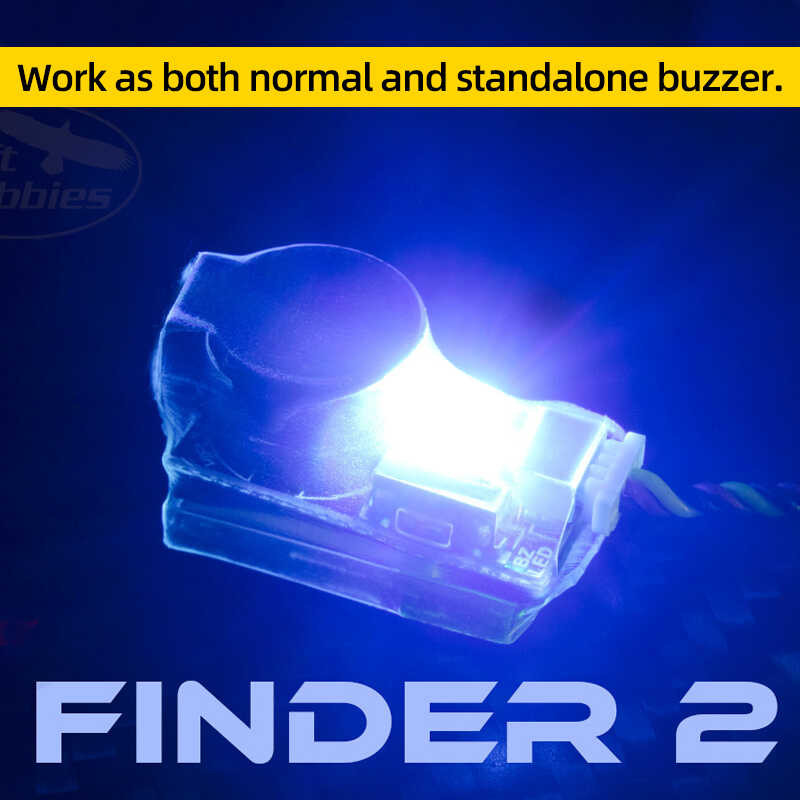 VIFLY D6e Finder 2 V2 Tracker รุ่นที่หายไป Buzzer Alarm เครื่องบิน RC FP