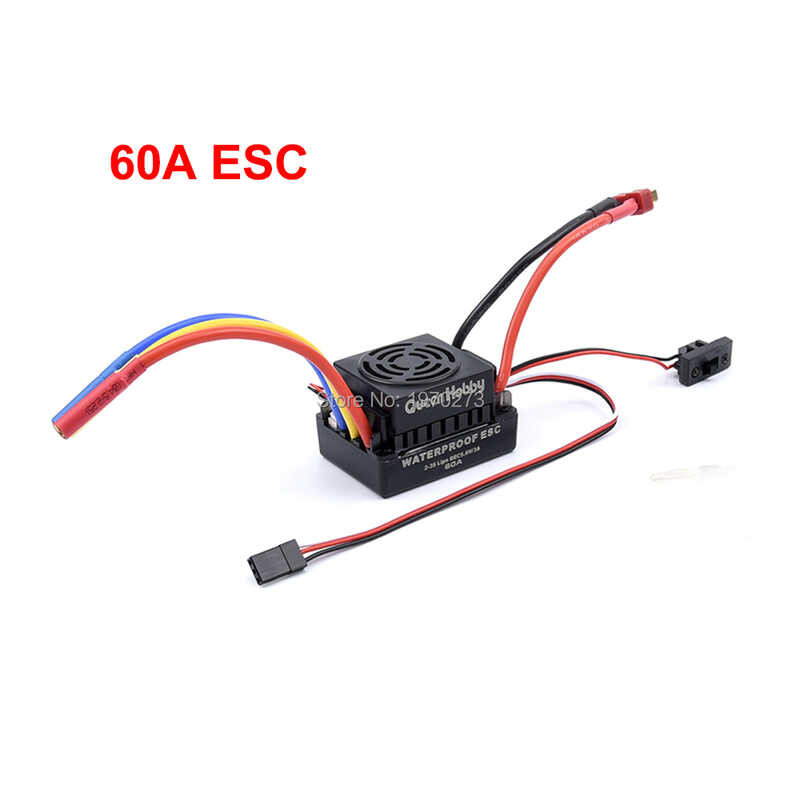 Δ ใหม่ 3650 5200Kv เซ็นเซอร์มอเตอร์ Brushless กับ 60A ESC อิเล็กท