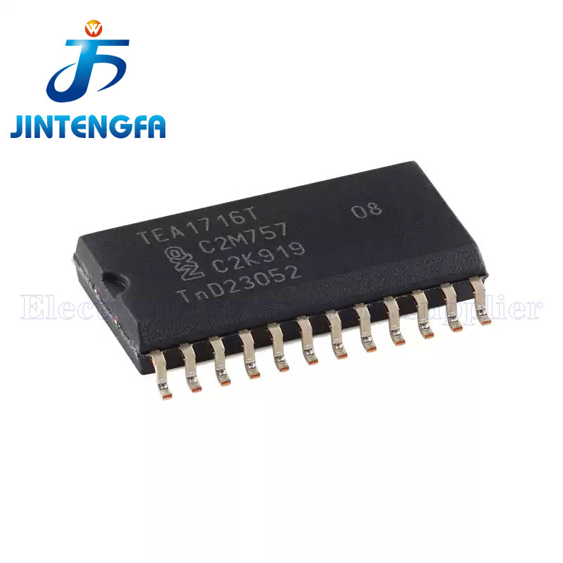 2PCS TEA1716T TEA1716 SMD SOP-24 AC-DC Resonant แหล่งจ่ายไฟควบคุม IC พร้อม PFC