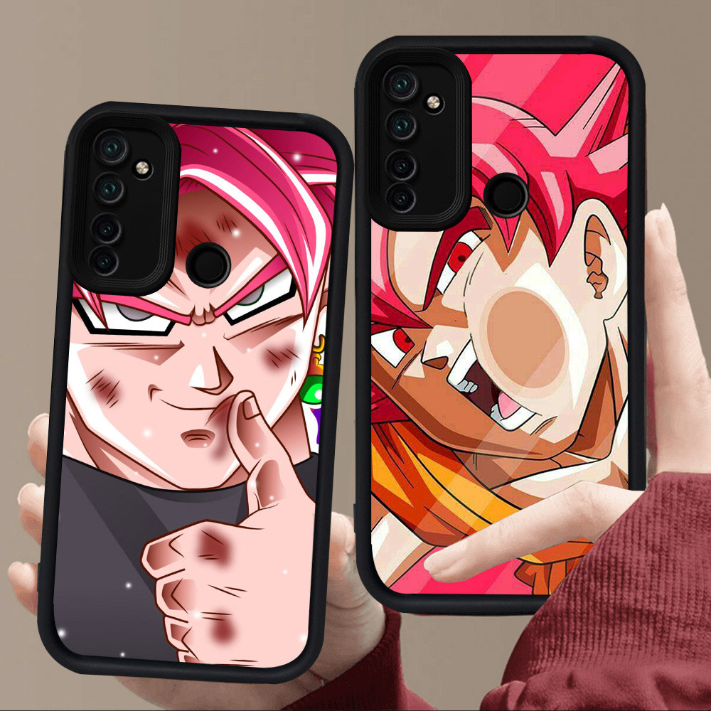 E49 Dragon Ball SuperปลอกสําหรับซิลิโคนสีดําRealme C17 Narzo 10 5s 6i 5 5i 14 14T 14X 10A 7i C75 C71