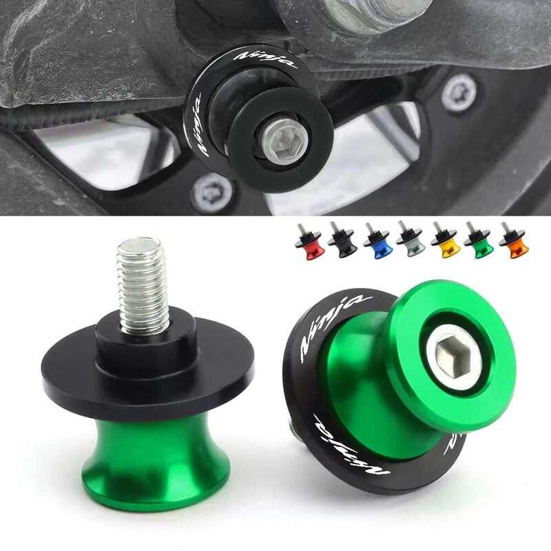 Kawasaki สำหรับ Ninja 125 300 250 SL 650 R 1000 SX NINJA 400 Z400 2018-2021 Moto 8/10MM สปูลสวิงอาร์