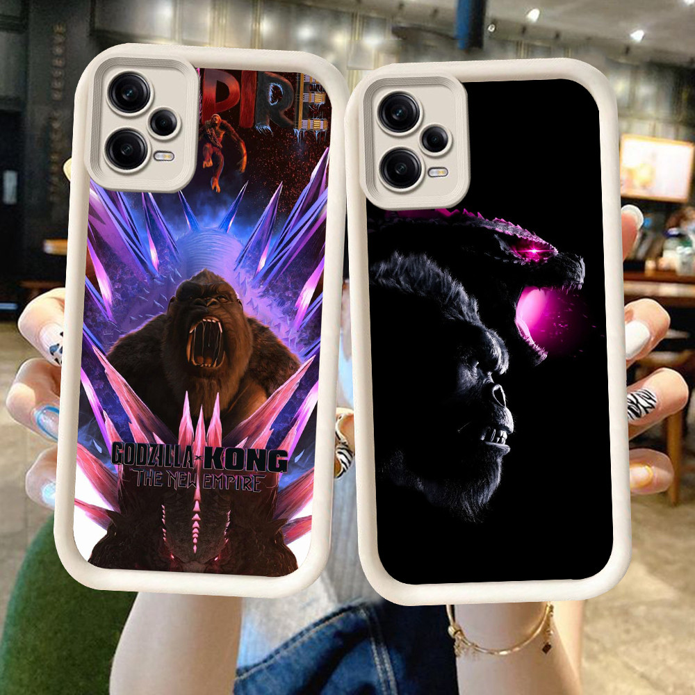 NA-36 Godzilla vs Kong2 ปลอกกันกระแทกสําหรับ Xiaomi Redmi Note Turbo 3 12 POCO X5 F5 F6