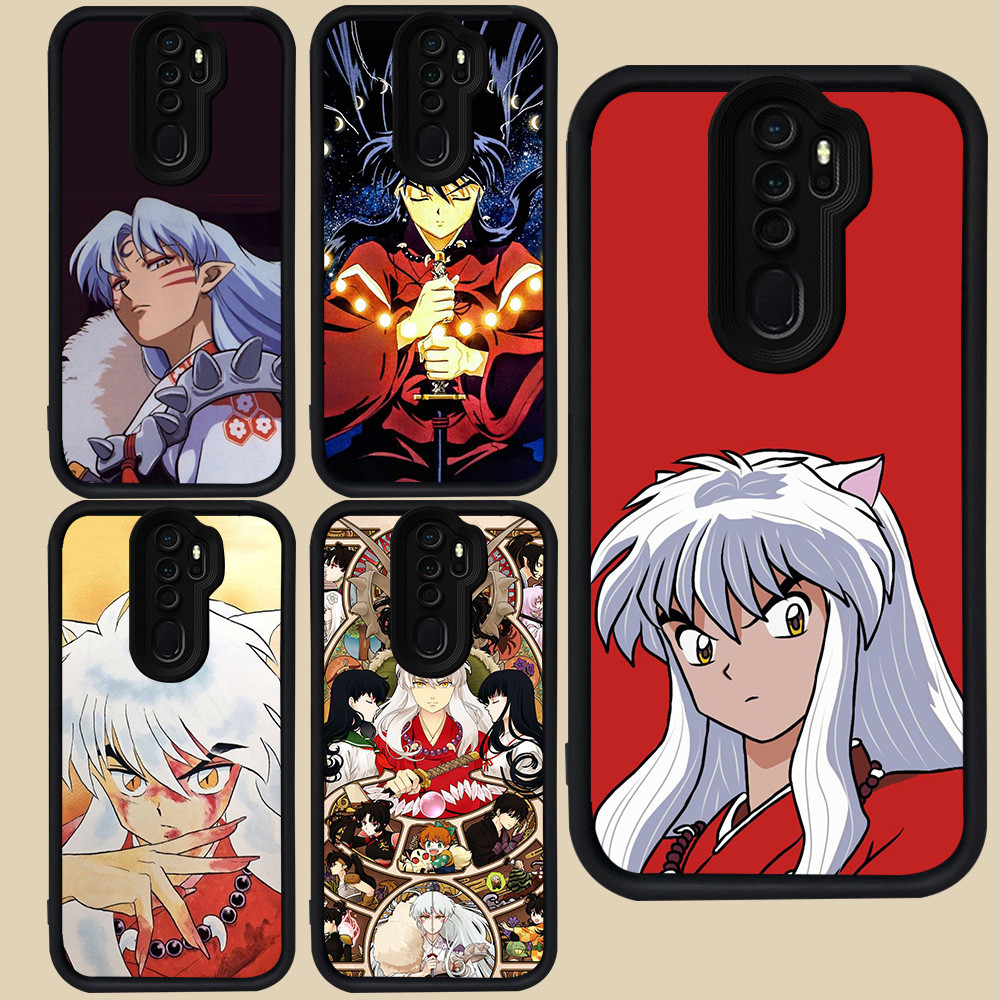 ปลอกสีดําสําหรับ OPPO A5 A37 A39 A9 2020 A83 Reno 2F F11 2Z Pro R63 InuYasha