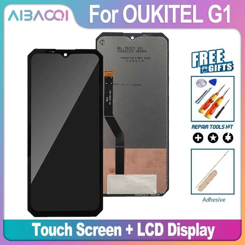 ▥ Aibaoqi ยี่ห้อใหม่สําหรับ OUKITEL G1 Wp28s Wp28e Wp36 Pro Wp23 Plus หน้าจอสัมผัส + จอแสดงผล L