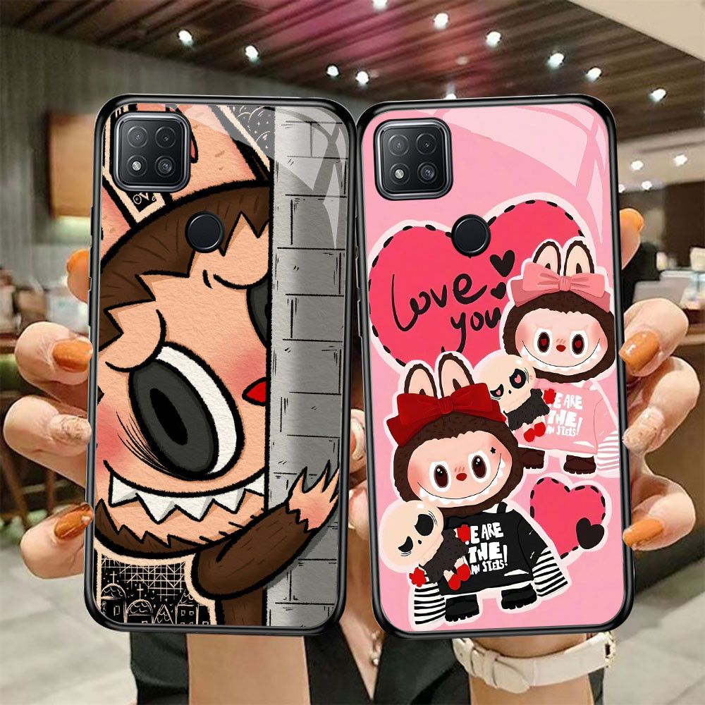 DF-98 Pop Mart LUBUBUBU TPU HD แก้วสําหรับ Xiaomi Redmi 9C 10C 10A 11A 9T 11 12 12C Lite หมายเหตุ 8 