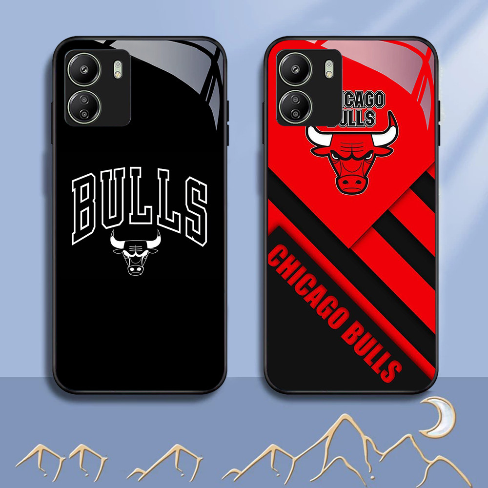 NC-17 Chicago Bulls แก้วสําหรับ Xiaomi Redmi 13C A1 A2 หมายเหตุ 13 Pro Plus Poco C65 X6