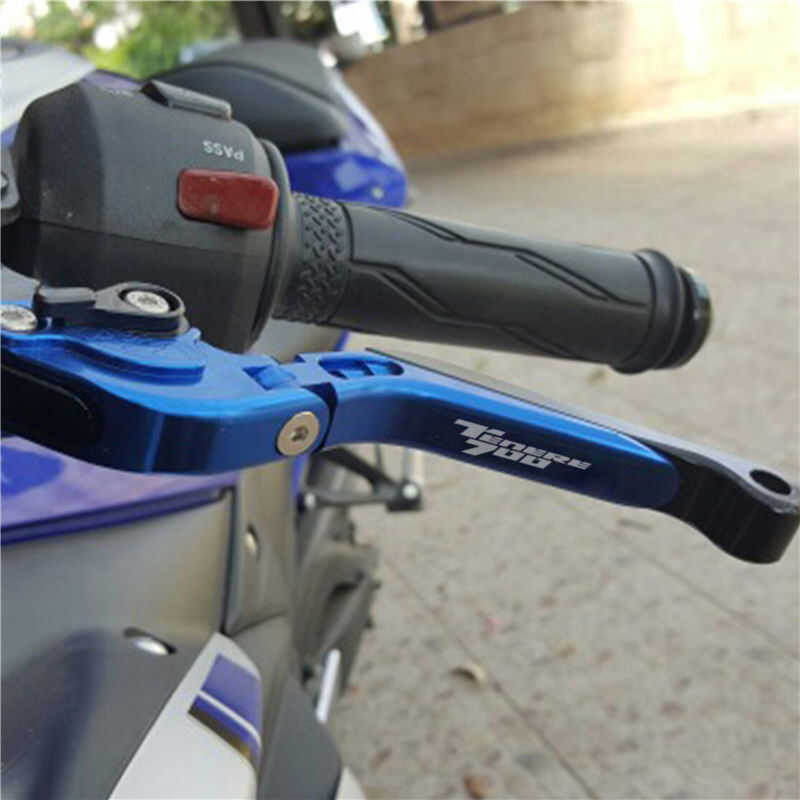 ▲ สําหรับยามาฮ่าTENERE 700 2019-2021 TENERE 700 XTZ 700 xtz 700จับเบรคคลัทช์รถจักรยานยนต์อุปกรณ์พับเ