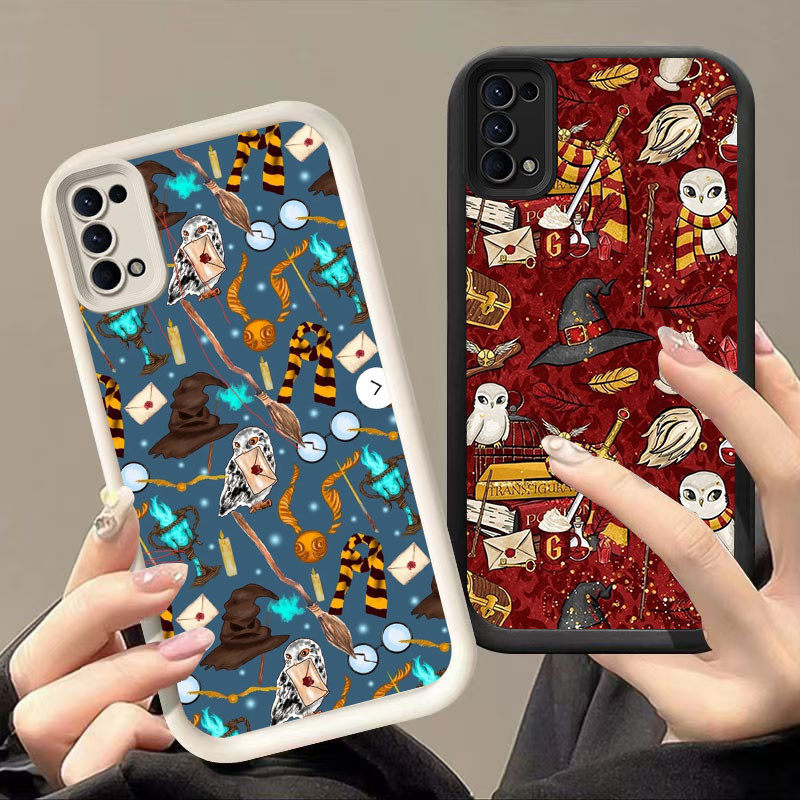 YZ-73 Harry Potter และ Hallows ปลอกสวยมากสําหรับ Realme C73 14T 14X 2025 A5X A5 C71 14 5G