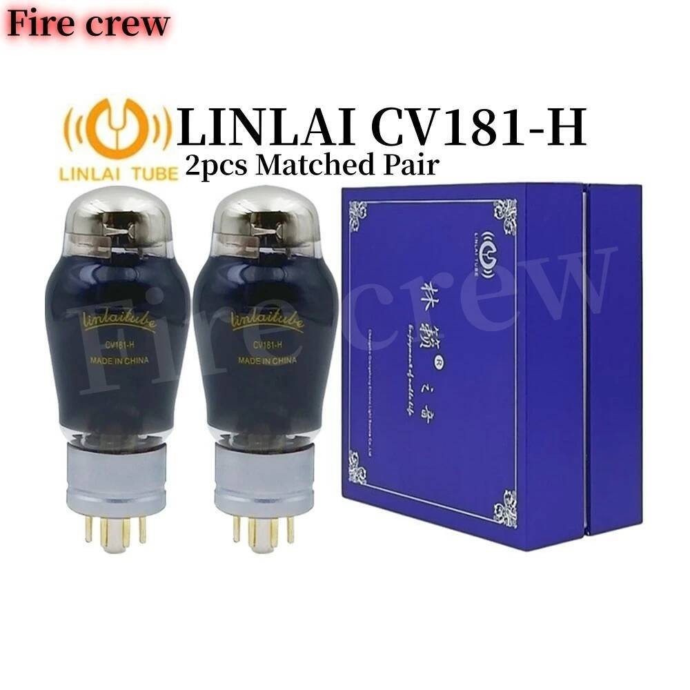 Fire Crew LINLAI CV181-H หลอดสูญญากาศอัพเกรด 6SN7 CV181 6N8P 6H8C 5692 HIFI Audio วาล์ว Electron Tub