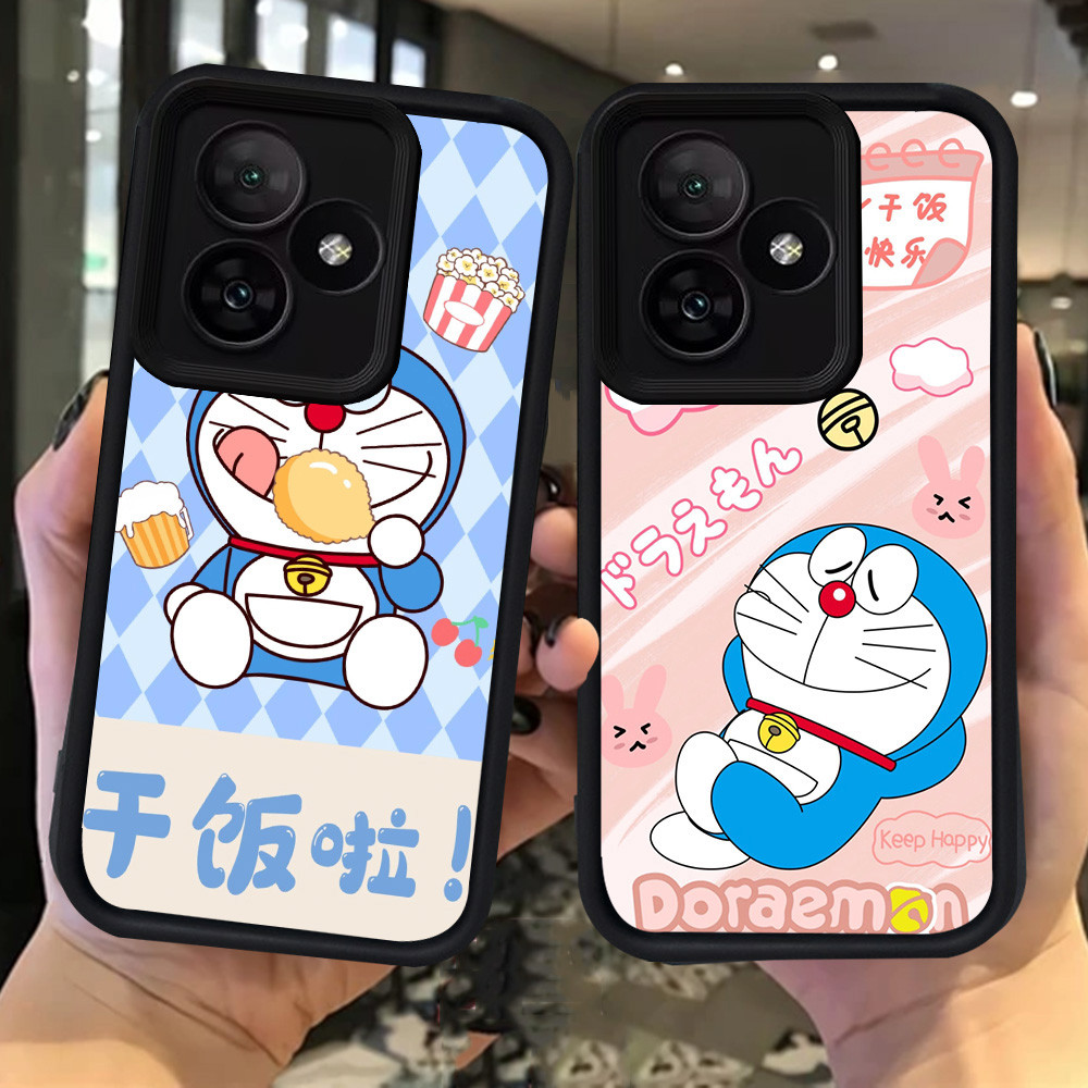 H34 เคสโดราเอมอนน่ารักสําหรับ VIVO Y91C Y3 Y17 Y15 Y12