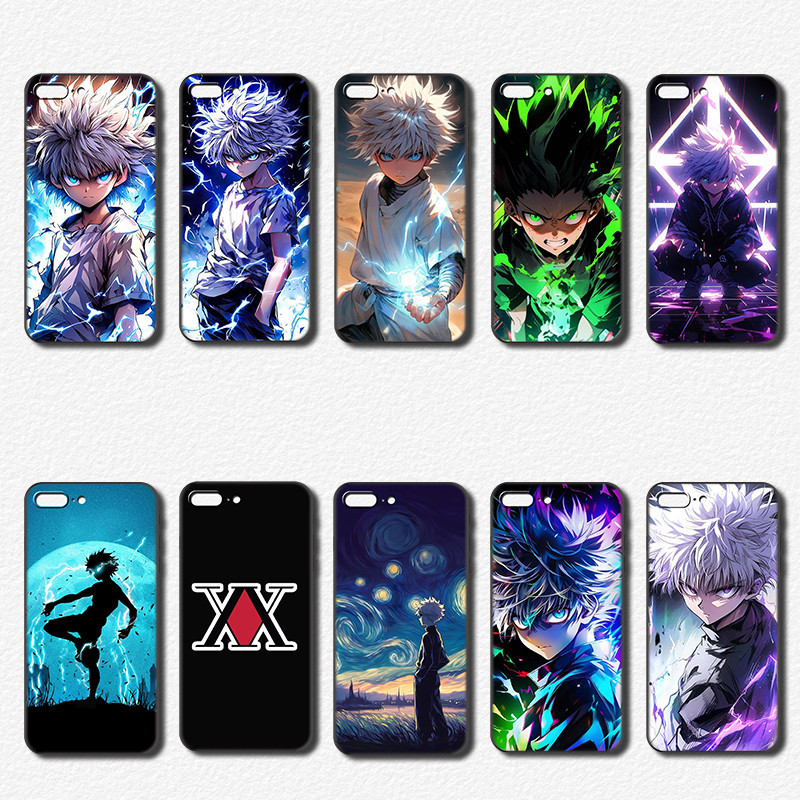 เคสโทรศัพท์ TPU สีดํานุ่มสําหรับ Vivo Y67 Y66 Y75 Y79 Y85 Y89 Y70T Y70S Y70 Hunter X Hunter กรณี Hun