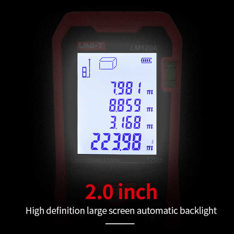 ❤ Uni-T เครื่องวัดระยะด้วยเลเซอร์ Lm50a Lm70a Lm100a Lm120a เครื