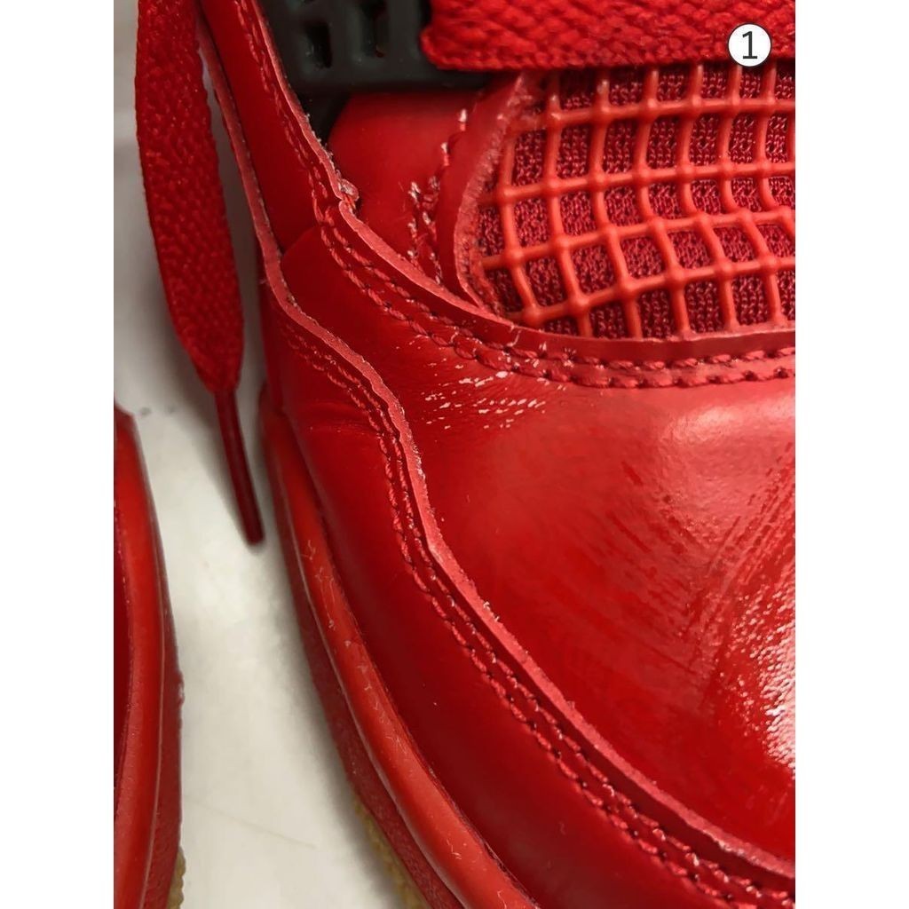 ฟิกเกอร์ ฟิกเกอร์ NIKE Sneakers Air Jordan 4 2 3 5 High Cut Red retro Women's 23.5cm Direct from Ja