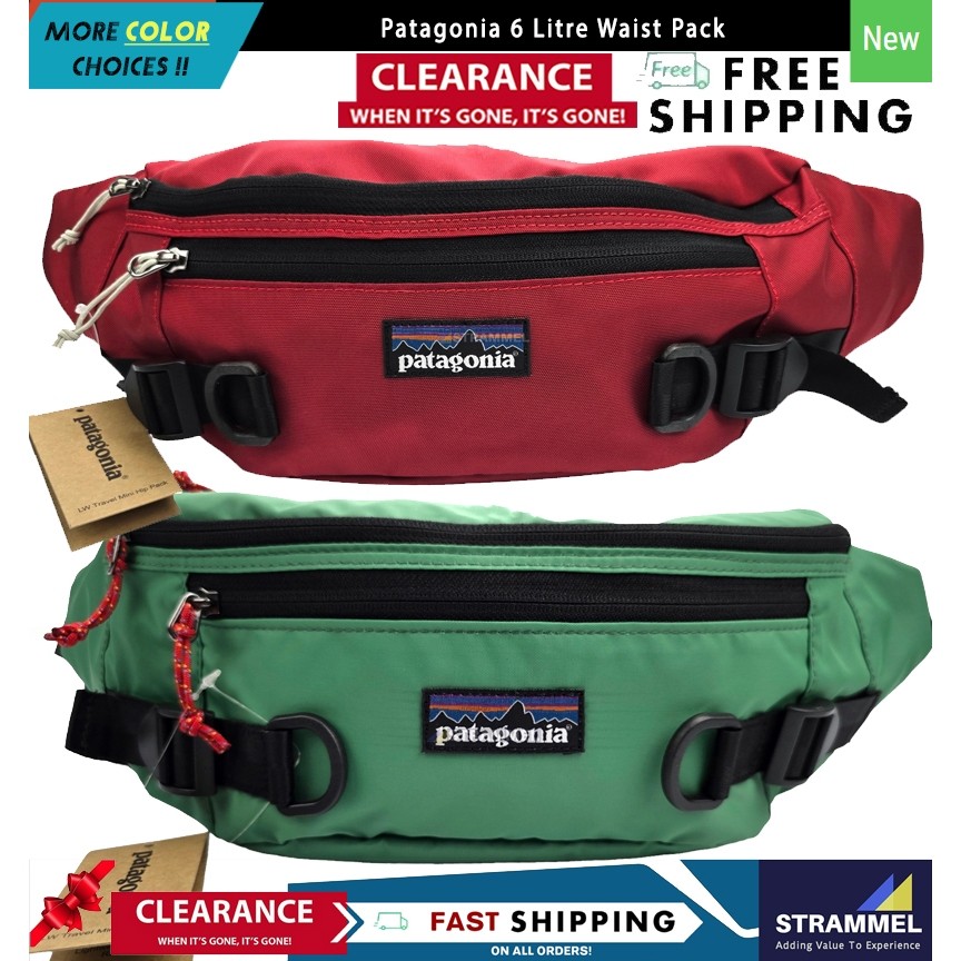 Patagonia 6 Litre กระเป๋าสะพายข้างกระเป๋าสะพายข้างกระเป๋าสะพายข้างกระเป๋าสะพายข้างแพ็คสะโพก