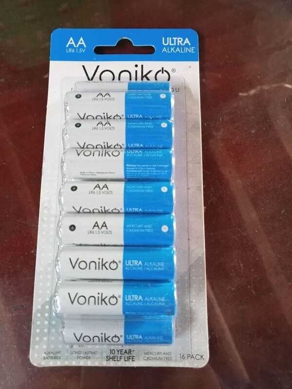 Ultra Voniko Alkae ถ่าน AA แพ็ค 16 ก้อน