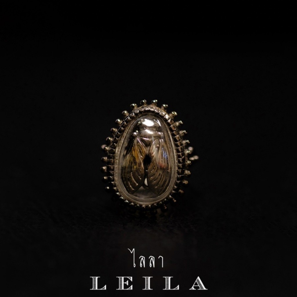 Leila Amulets แหวน แมลงภู่คำหลวง