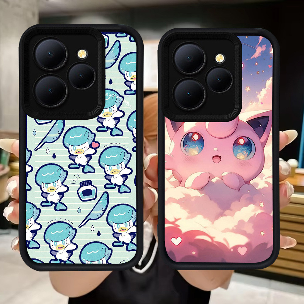 Q74 Pokemon soft Casing สําหรับ ITEL A80 P65 P55 RS4 A90 A70 A50 S23 5G