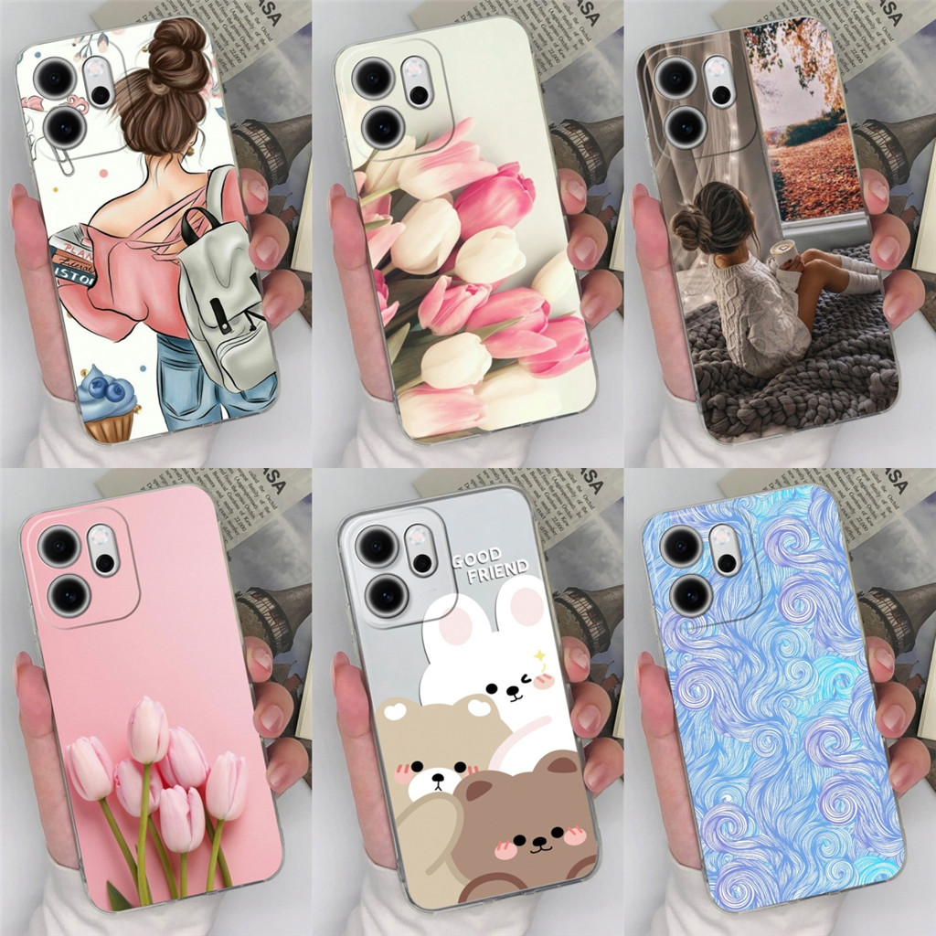ปลอกสําหรับ OPPO Reno14 F Reno 14F 5Gเคสใสกันกระแทกกล้องเลนส์ป้องกันฝาครอบใหม่