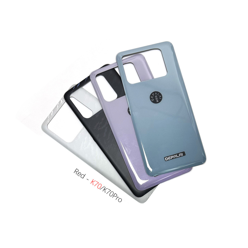 สําหรับ Xiaomi Redmi K70 K70E K70Ultra K70Pro กรณีปกหลังอะไหล่
