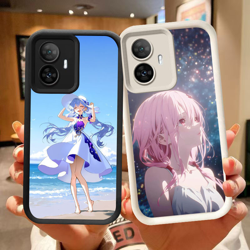 YZ-42Hatsune Miku Cool สําหรับ OPPO Realme Reno Narzo 11 C55 13F F25 11F N55 C67 10 Pro 5G