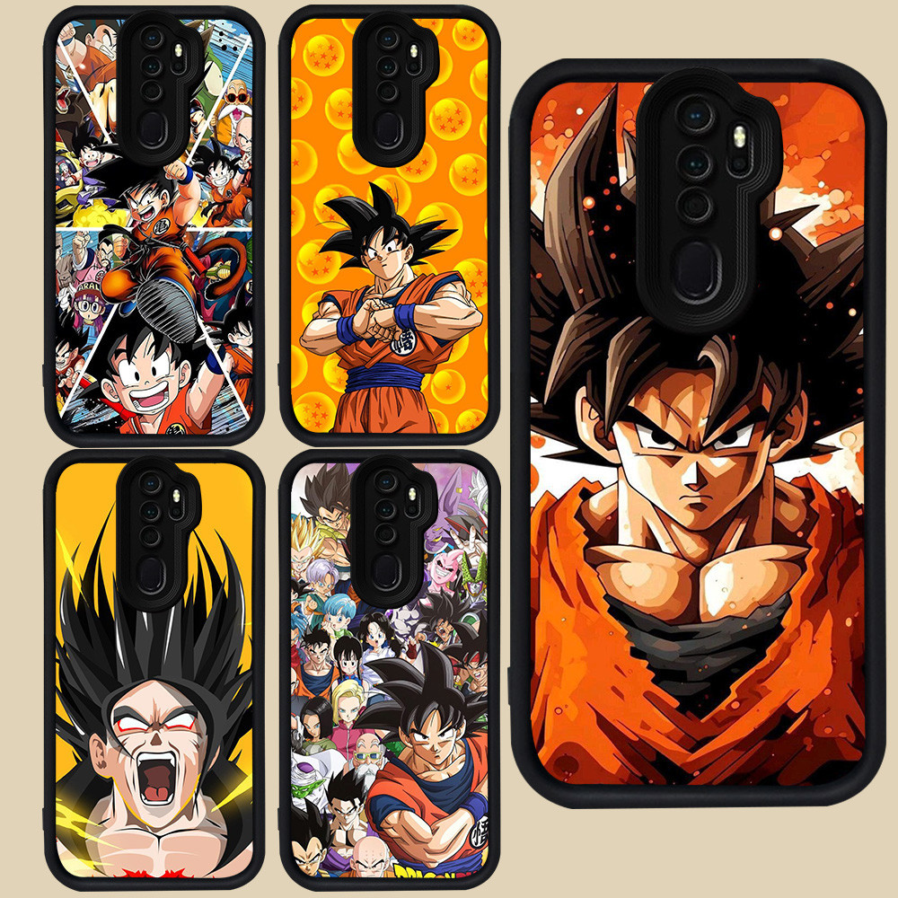 ปลอกสีดําสําหรับ OPPO A5 A37 A39 A9 2020 A83 Reno 2F F11 2Z Pro R71 Dragon Ball Z