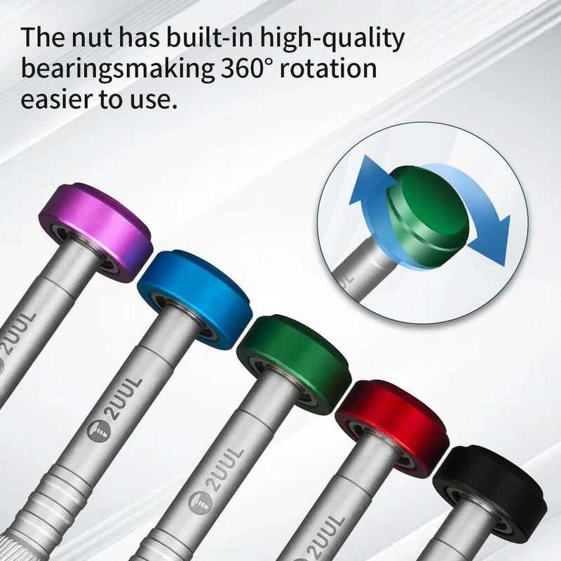 2UUL ไขควงแม่นยำ สำหรับซ่อมโทรศัพท์มือถือ IPHONE Android นาฬิกา จอ LCD เครื่องมือถอดประกอบ