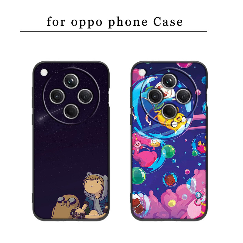 QU3 Adventure Time การ์ตูน OPPO A57 4G A5S A7 A8 A31 A60 A76 A77 A80 A91 F15 F3 A92 A93 A72 A52 A94 