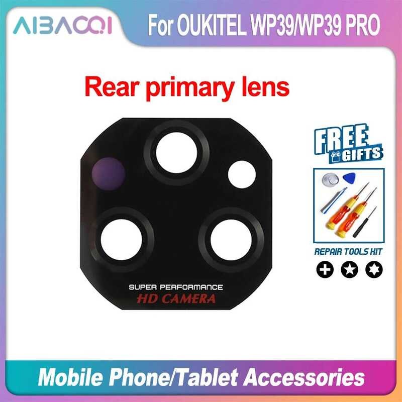▥ Aibaoqi ยี่ห้อใหม่สําหรับ Oukitel Wp30 Pro Wp39 ด้านหลังกล้องเลนส์กระจกป้องกันหน้าจอด้านหลังก