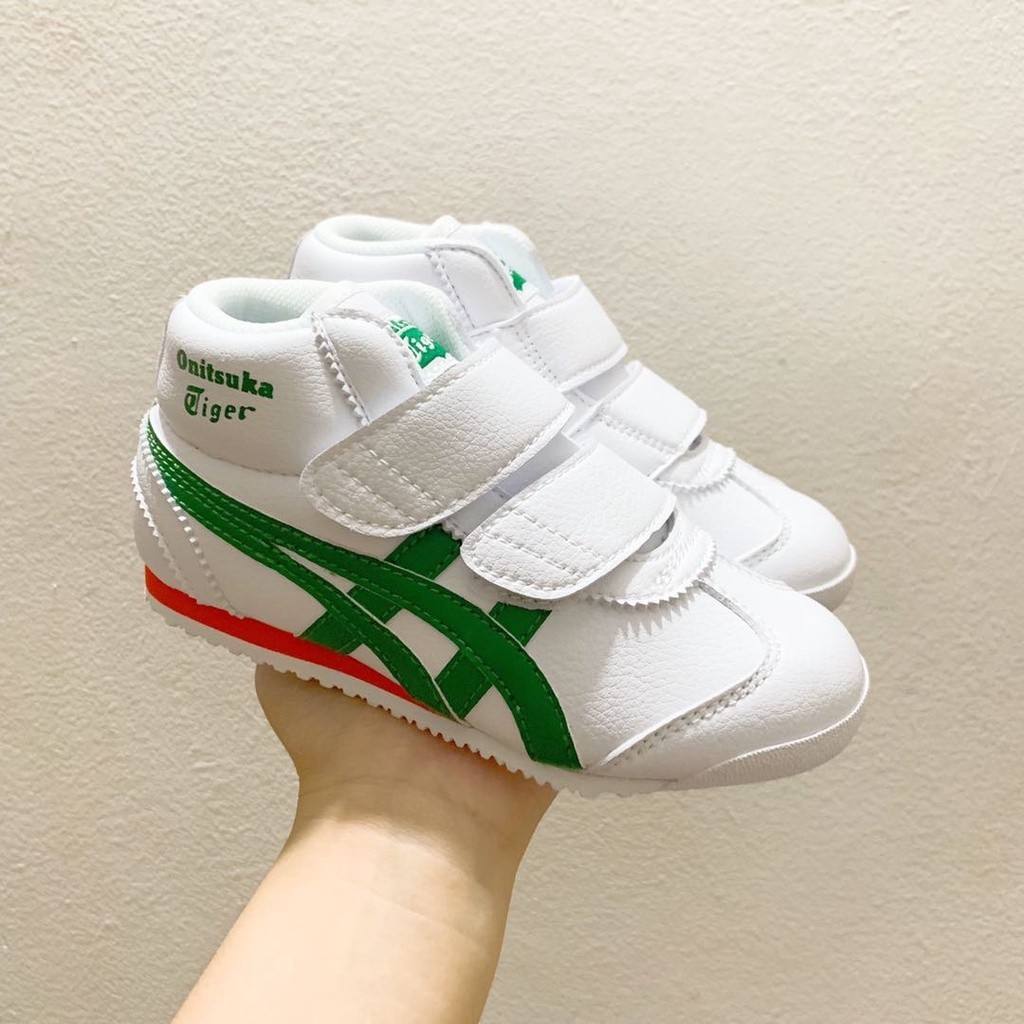 Onitsuka Tiger [ของแท้ 100%] Asics MEXICO 66 รองเท้ากีฬาลําลอง สําหรับเด็กผู้ชาย และเด็กผู้หญิง