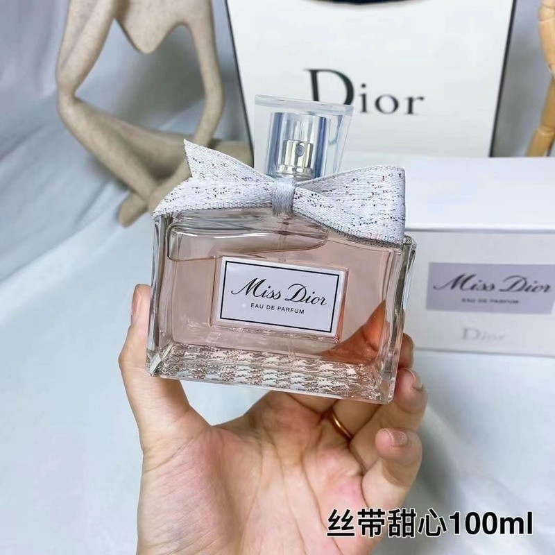 ต้นฉบับ 100% ~ใหม่ Dior น้ําหอมผู้หญิง ความคมชัดสูง ริบบิ้น Miss Sweetheart 100 มล. กลิ่นหอมติดทนนา