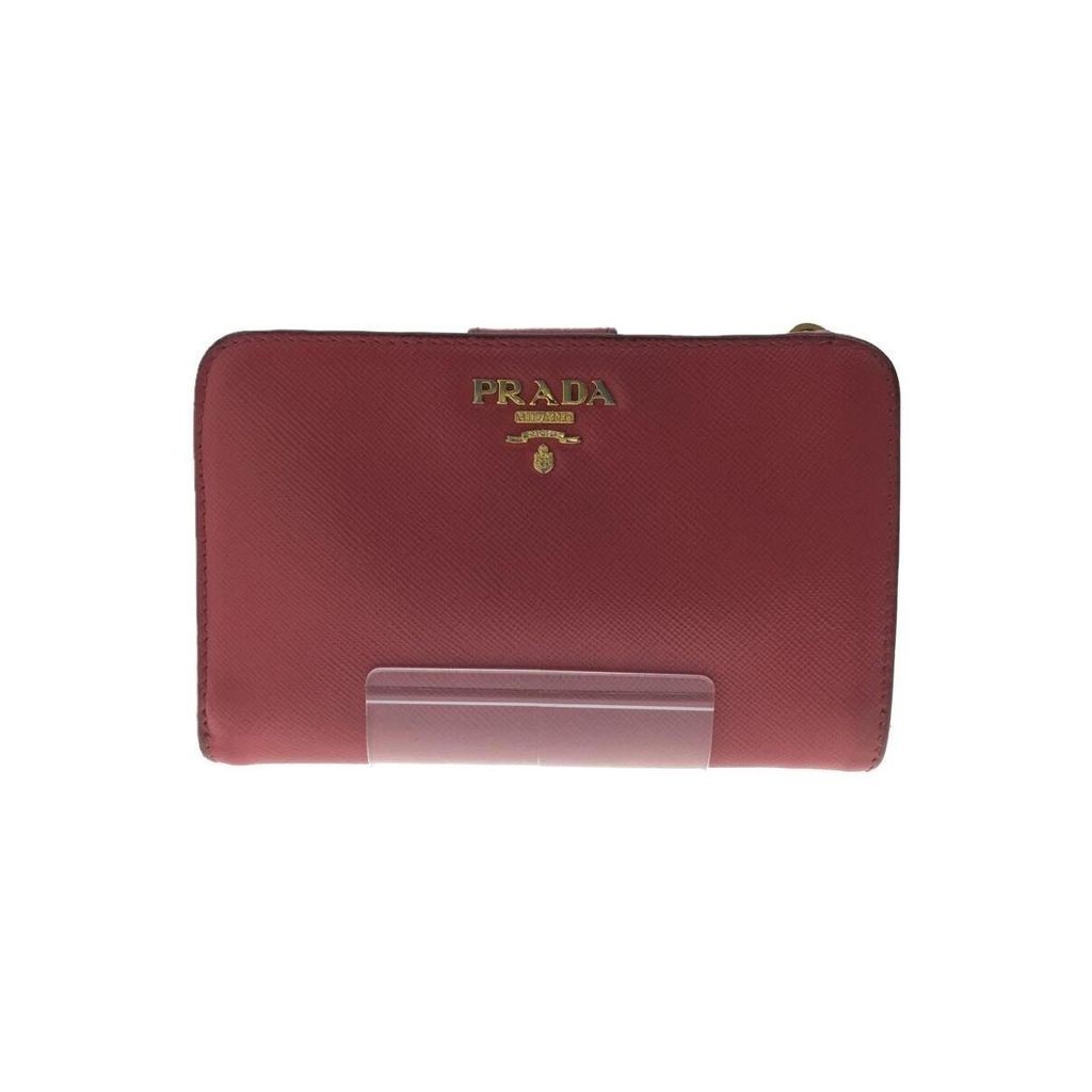 Prada Wallet Saffiano Womens Pink ส่งตรงจากญี่ปุ่น มือสอง
