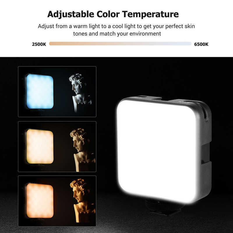 Andoer ไฟคลิปขนาดเล็กดวง