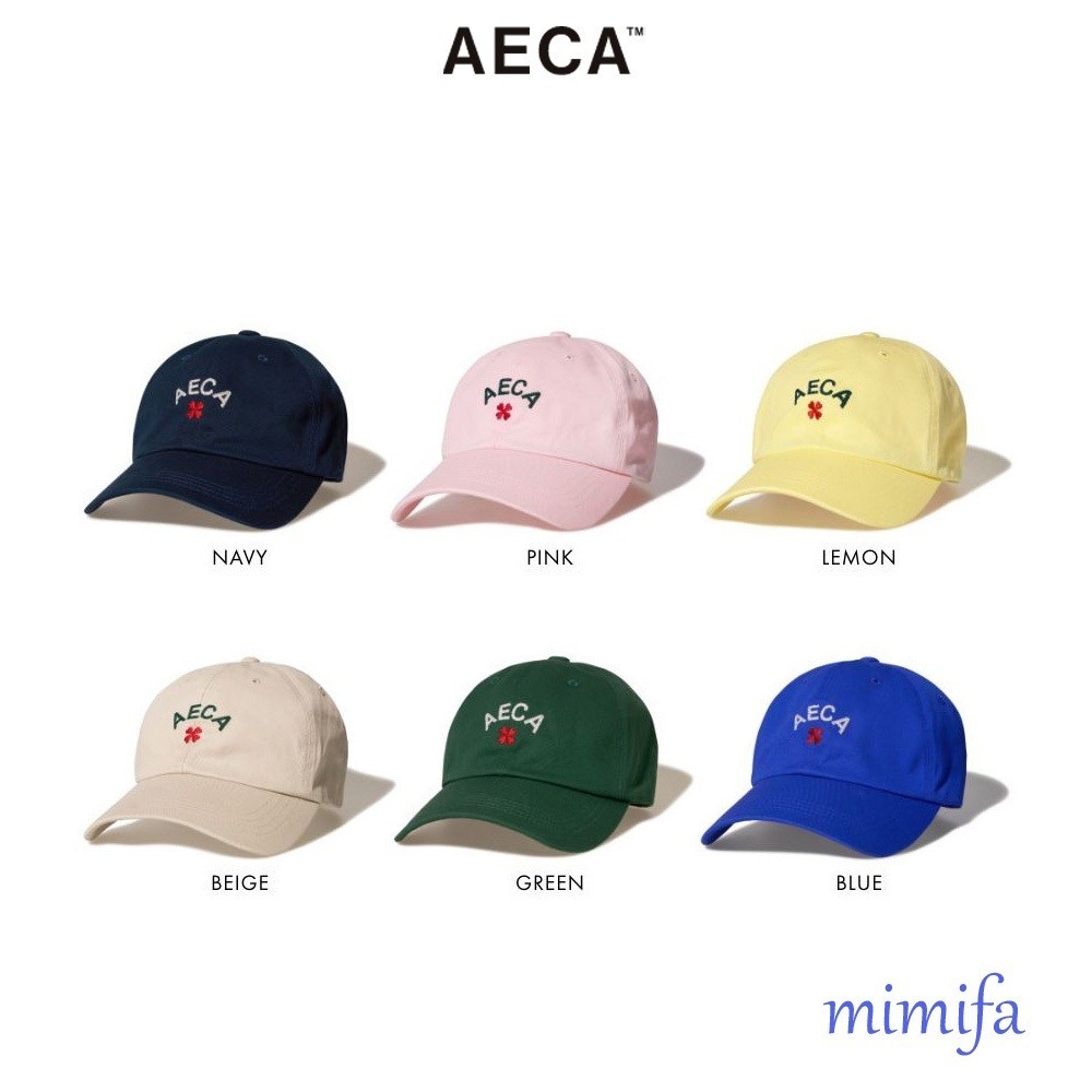 หมวกแก๊ปโลโก้ AECA WHITE AECA CLOVER