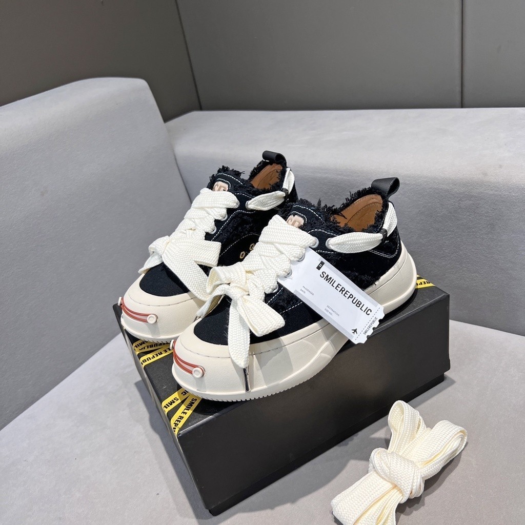 รองเท้าผ้าใบผ้าใบบุรุษ Xvessel Smilence - ซับในหนังวัว รองเท้ากีฬาขนาดบวกที่สะดวกสบาย GVBP