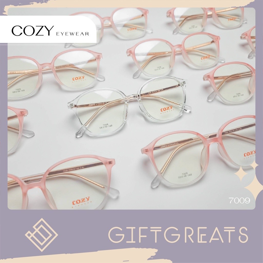 ♞,♘,♙กรอบแว่นแฟชั่น Cozy - กรอบพร้อมเลนส์มัลติโค้ทกรองแสง (มีหลายรุ่นทักแชทขอดูแบบก่อนสั่งได้)