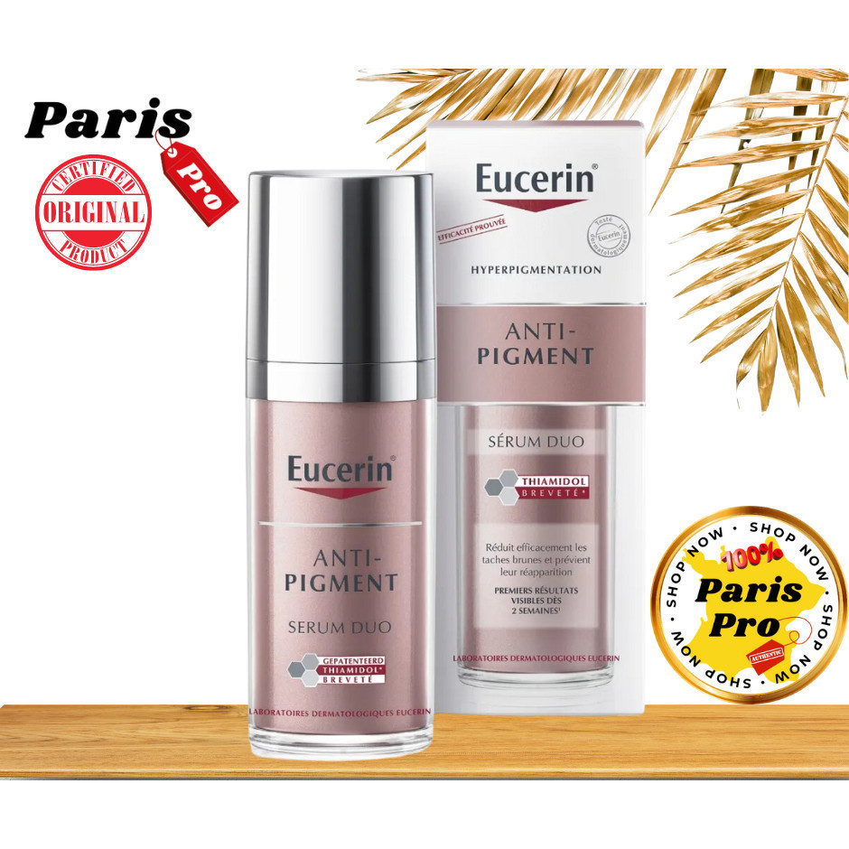 ฟิกเกอร์ Eucerin Anti Pigment Serum Duo 30 ml ยูเซอริน เซรั่ม เพื่อผิวกระจ่างใส นำเข้าจากฝรั่งเศส S