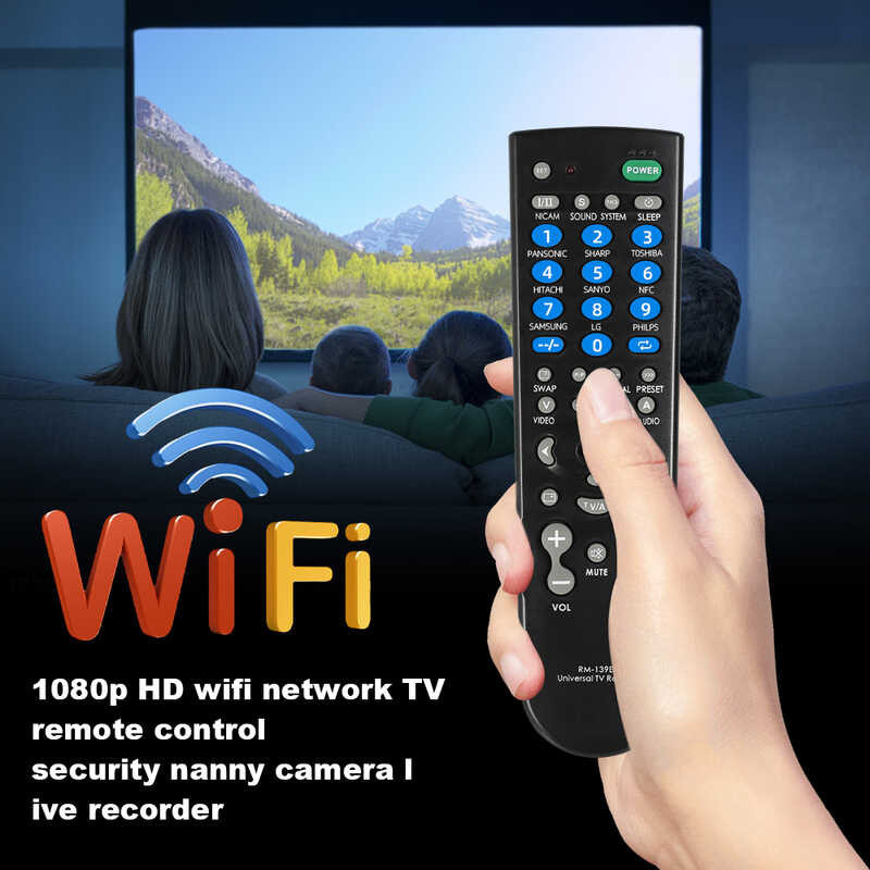 ❤ 3Tech Mall HD 1080P Wireless Wifi Camera TV รีโมทคอนโทรล Night Vision Motion Det