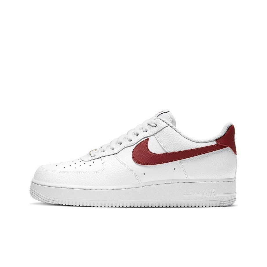 nj ,Nike Air Force 1Low Team Red ข้อเสนอพิเศษ ของแท้ 100%