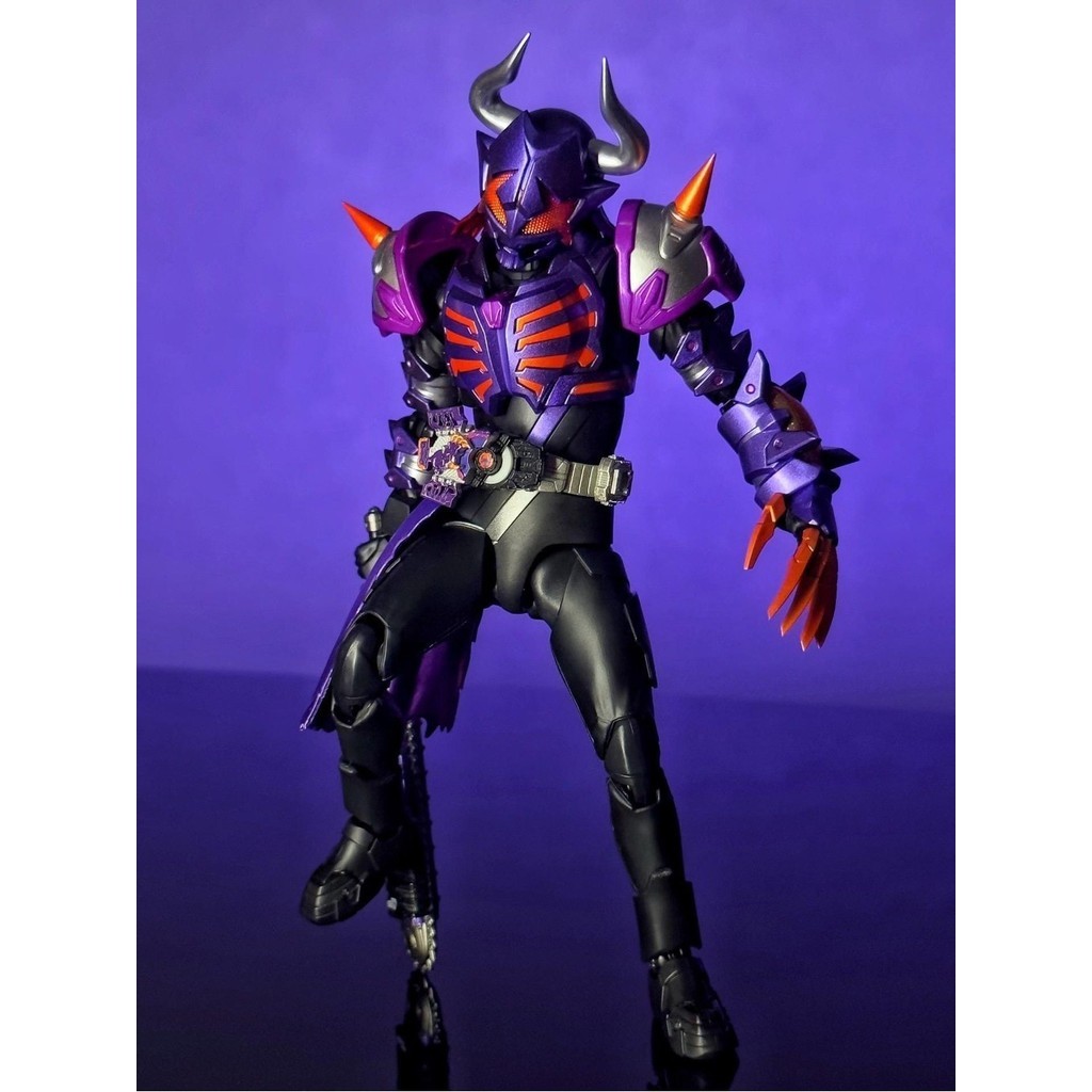 ใหม่ SHF Kamen Rider Bull Zombie รูปแบบ Ji Fox Buffa เคลื่อนย้ายรูปเครื่องประดับ