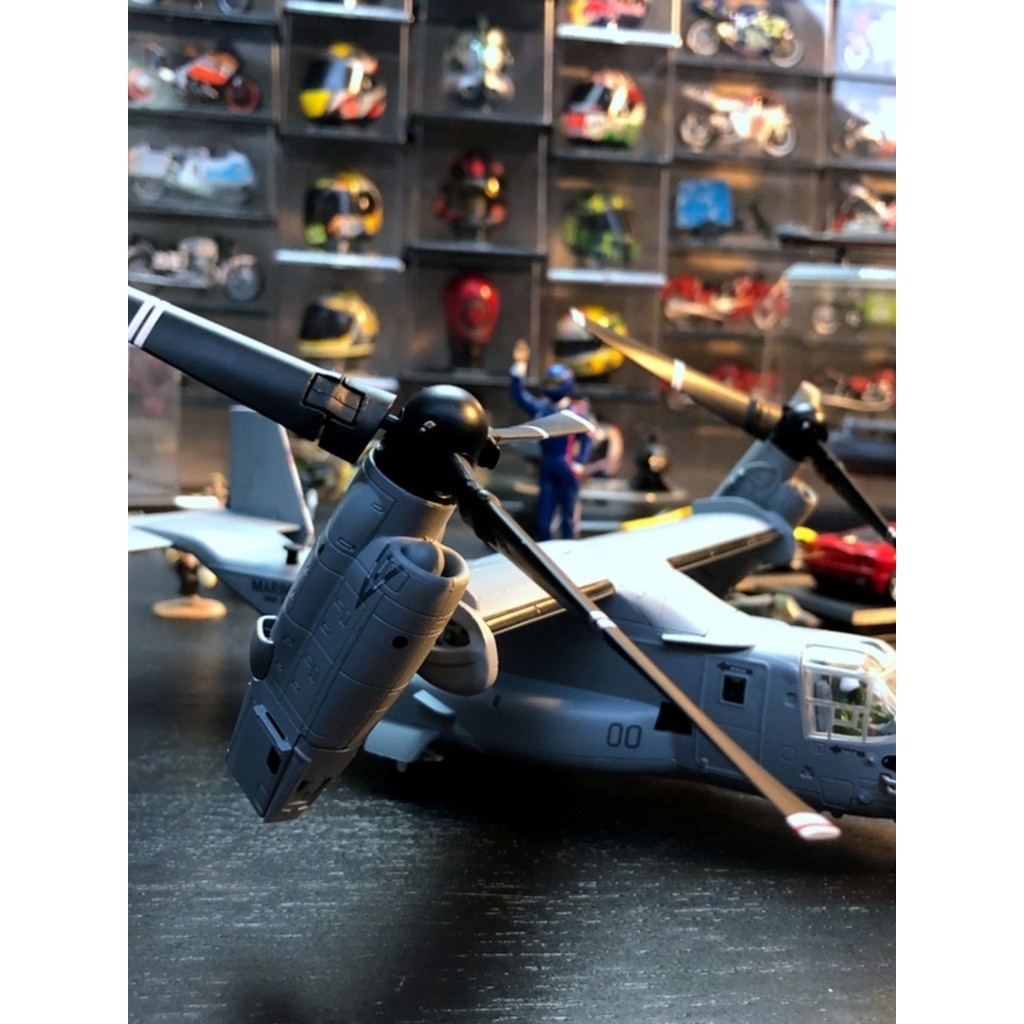 1: 72 Scale Alloy เครื่องบิน V-22 Osprey Type Rolling Wing Machine ผลิตภัณฑ์สําเร็จรูปโลหะรุ่นเฮลิคอ