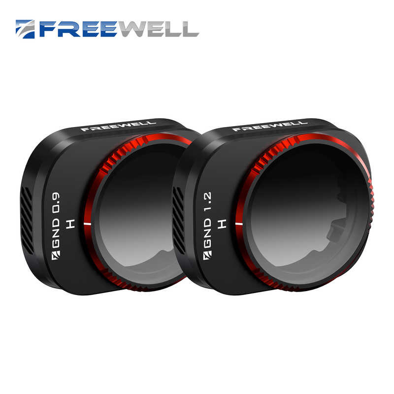 Δ Freewell Softside Gradient Gnd0.9, Gnd1.2-2 Pack Filter เข้ากันได้กับ Mini 4 Pro