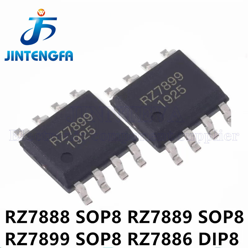 5PCS RZ7899 RZ7888 RZ7889 SOIC-8 RZ7886 DIP-8 DIP SMD สองทาง DC มอเตอร์ไดรฟ์วงจร IC ยี่ห้อใหม่แท้