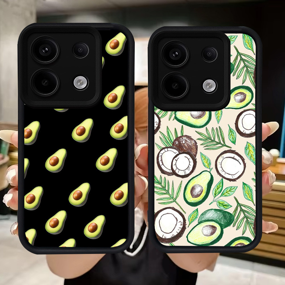 Q33 Soft AvocadoปลอกสําหรับXiaomi Redmi 15C POCO M7 X6 13T 13Cหมายเหตุ13 M6 Neo Pro Plus 5G