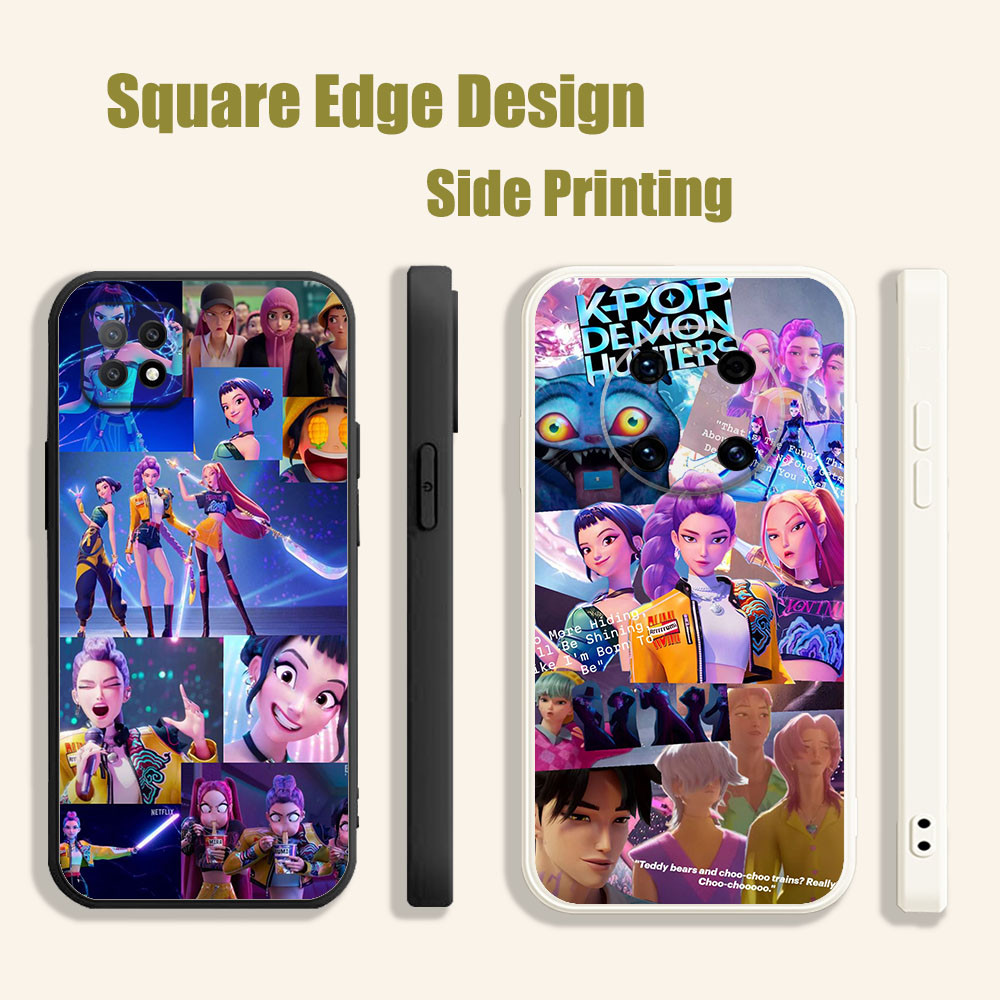 ปลอกสําหรับ OPPO Reno6 Reno 7 7z 5K A16E A16K A94 kpop นักล่าปีศาจ rumi zoy mira ความงาม FXT07 เคสโท